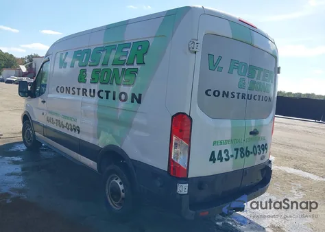 2016 Ford Transit-250 z USA, uszkodzony, nr VIN 1FTYR2CMXGKB09793